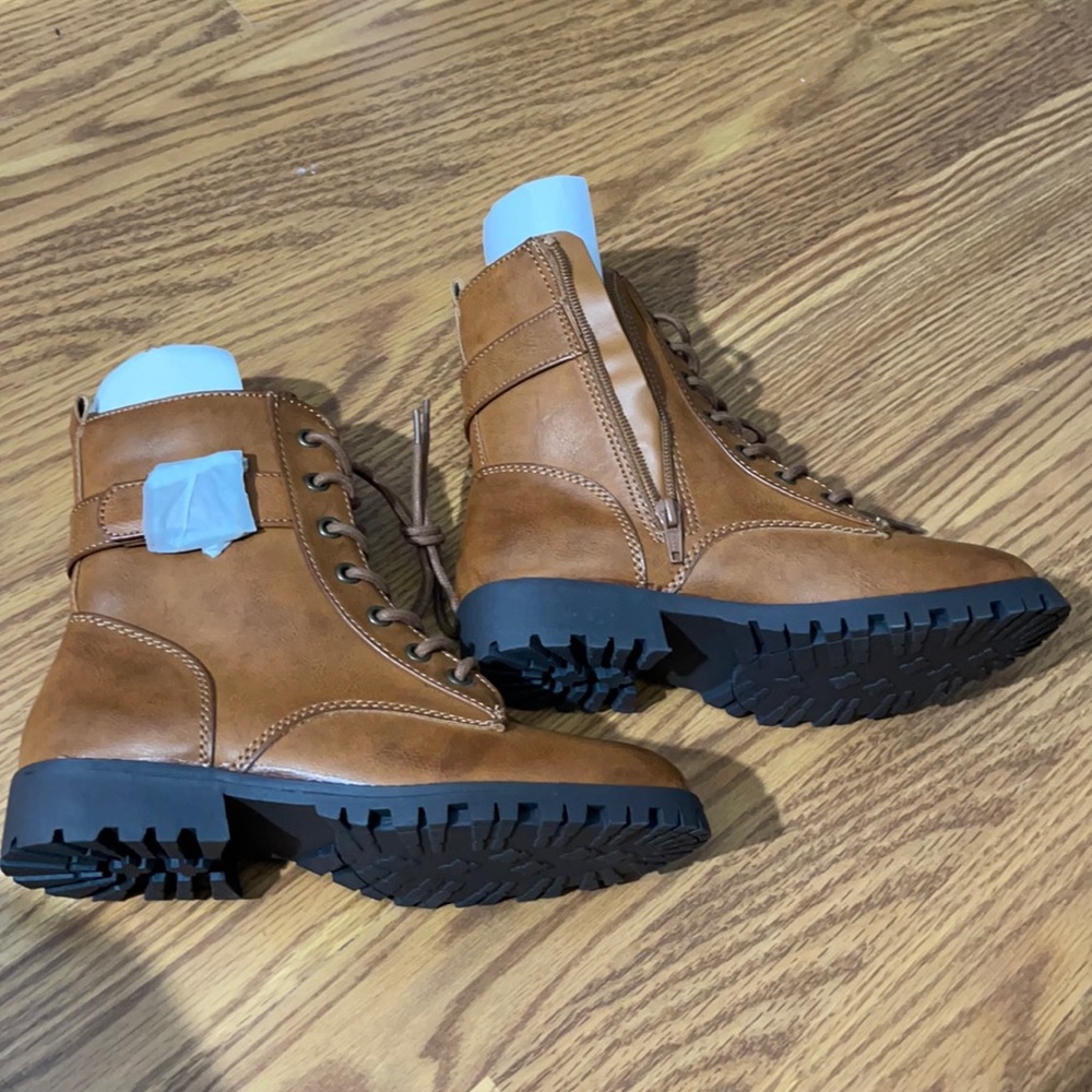 New combat boots